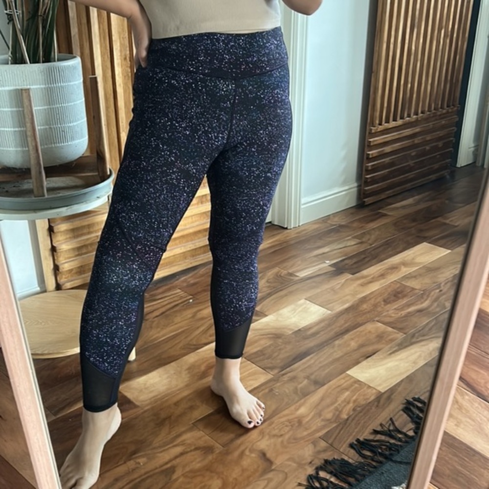 Lululemon‎ Gait Keeper 7/8 Tight. Crytalline multi. Size 6